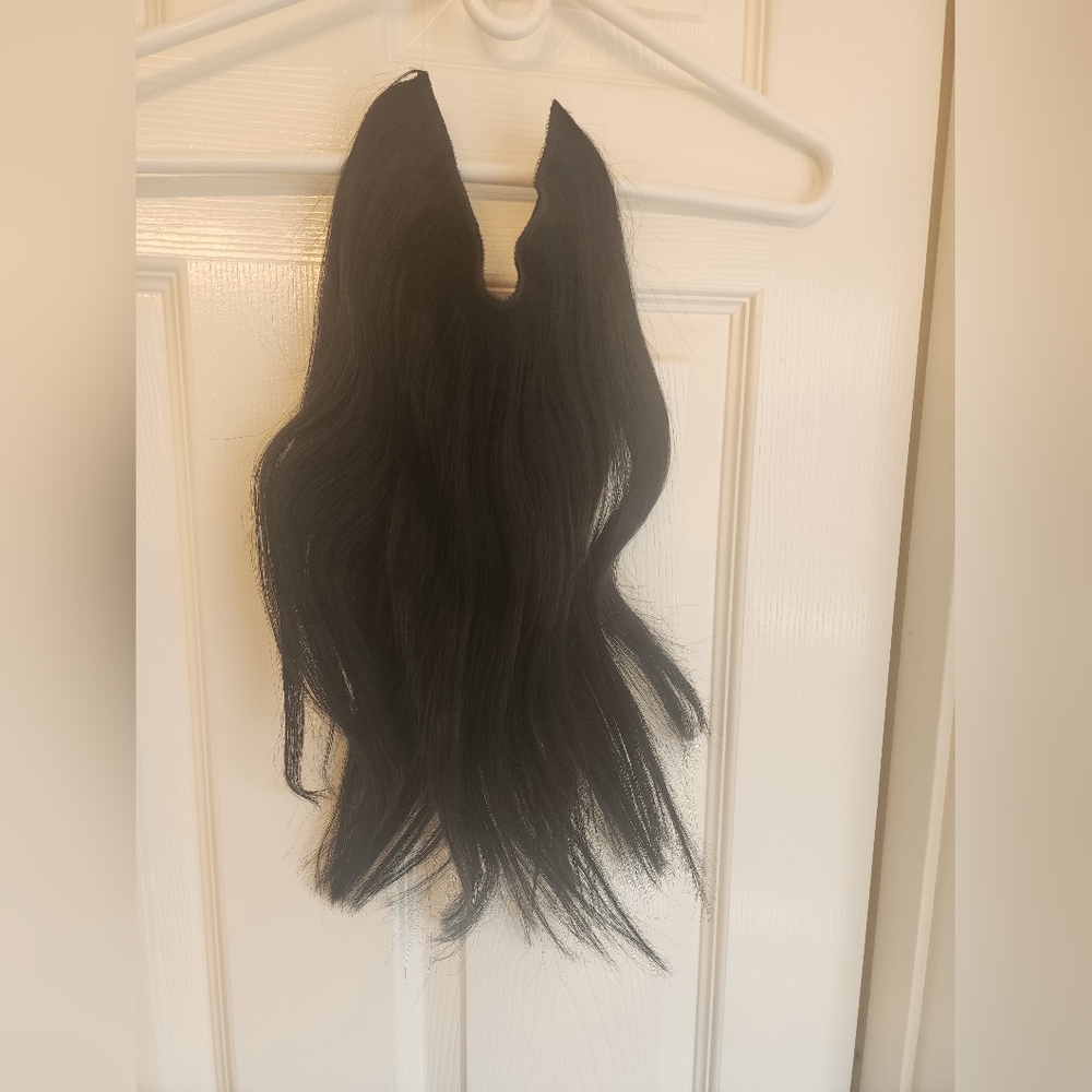16" Black halo extensions
